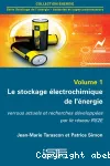 LE STOCKAGE ELECTROCHIMIQUE DE L'ENERGIE