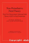 NON-PERTURBATIVE FIELD THEORY