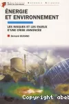 ENERGIE ET ENVIRONNEMENT