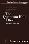 THE QUANTUM HALL EFFECT