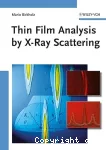 THIN FILM ANALYSIS BY X-RAY SCATTERING