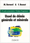 USUEL DE CHIMIE GENERALE ET MINERALE