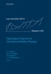 TOPOLOGICAL ASPECTS OF CONDENSED MATTER PHYSICS