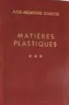 MATIERES PLASTIQUES